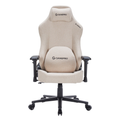 Меблі для геймерів - Ігрове крісло Gamepro Size L Fabric Beige (FGC750G) Меблі для геймерів - Ігрове крісло Gamepro Size L Fabric Beige (FGC750G)