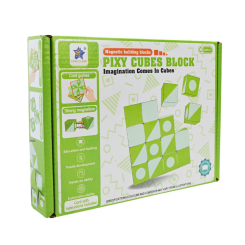 Настільні ігри - Настільна гра Країна Іграшок Магнітні кубики біло-зелені (FD136-7) Настільні ігри - Настільна гра Країна Іграшок Магнітні кубики біло-зелені (FD136-7)