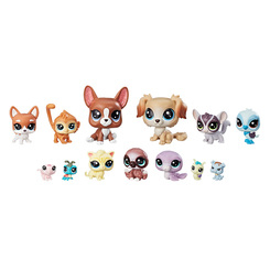 Фигурки персонажей - Набор игрушечный Littlest Pet Shop Друзья Шалуны (B9343/E1011)