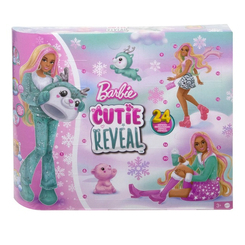 Куклы - Адвент-календарь Barbie Cutie Reveal (HJX76) Куклы - Адвент-календарь Barbie Cutie Reveal (HJX76)
