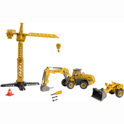 Конструктори з унікальними деталями - Конструктор Otamanko Бульдозер та будівельний гідромолоток 2 в 1 (532.02.04)