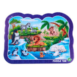 Пазлы - Пазлы-вкладыши Roter Kafer Животные зоопарка (RK7020-02)