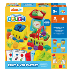 Наборы для лепки - Набор для творчества с пластилином Addo Ready Steady Dough Овощи и фрукты (318-13184-BN) Наборы для лепки - Набор для творчества с пластилином Addo Ready Steady Dough Овощи и фрукты (318-13184-BN)