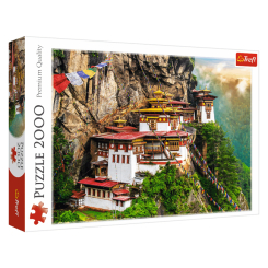 Пазли - Пазл Trefl Гніздо тигра Бутан 2000 елементів (27092)