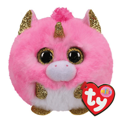 Мягкие животные - Мягкая игрушка TY Puffies Розовый единорог Фантазия 10 см (42508)