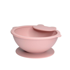 Товары по уходу - Тарелка Lindo силиконовая на присоске розовая (4890211019658) Товары по уходу - Тарелка Lindo силиконовая на присоске розовая (4890211019658)