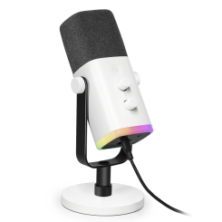 Игровая периферия - Микрофон динамический Fifine USB/XLR White (AM8W) Игровая периферия - Микрофон динамический Fifine USB/XLR White (AM8W)