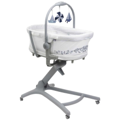 Манежи - Кроватка-стульчик Chicco Baby Hug Pro белая 5 в 1 (87076.14) Манежи - Кроватка-стульчик Chicco Baby Hug Pro белая 5 в 1 (87076.14)