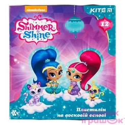 Канцтовары - Пластилин восковой Kite Shimmer&Shine 12 цветов 240 г (SH18-1086)