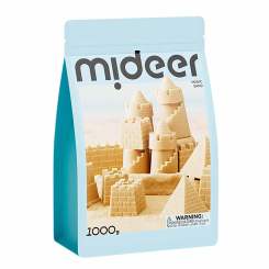 Антистресс игрушки - Кинетический песок Mideer 1 кг (MD4305)