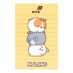 Канцтовары - Блокнот Kite Molang A6 (ML25-199)