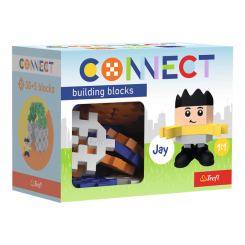 Конструкторы с уникальными деталями - Конструктор Trefl Connect с игровой фигуркой Jay 35 элементов (62006) Конструкторы с уникальными деталями - Конструктор Trefl Connect с игровой фигуркой Jay 35 элементов (62006)
