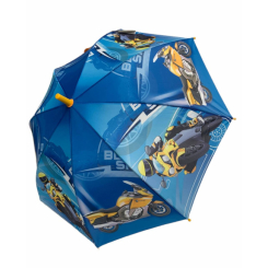 Парасольки і дощовики - Дитяча парасолька-тростина "Гонки" від FLAGMAN Різнокольорова fl146-1