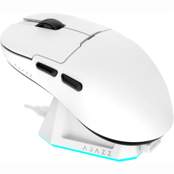 Клавіатура і миші - Мишка Ajazz 3 Mod-White-3311 Charging Dock (AJ159P-MC-W) Клавіатура і миші - Мишка Ajazz 3 Mod-White-3311 Charging Dock (AJ159P-MC-W)