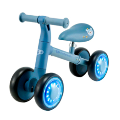 Беговелы - Каталка-беговел Kinderkraft Cutie Flash Blue (KRCUFL00BLU0000)