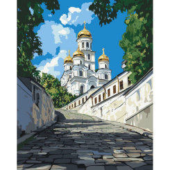 Товары для рисования - Картина по номерам Art Craft Андреевская церковь 40 х 50 см (11071-AC)