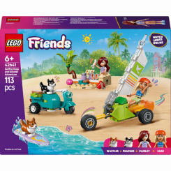 Конструкторы LEGO - Конструктор LEGO Friends Собачьи приключения на серфе и скутере (42641)