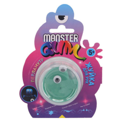 Антистресс игрушки - Масса для лепки Monster Gum Жвачка для рук перламутровая 21 г (CP83L16024/1)
