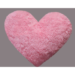 Подушки - Плюшевая игрушка Mister Medved Подушка-сердце Розовая 30 см (022)
