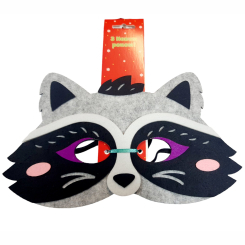 Аксессуары для праздников - Маска Apli Krapli Енот (НМ2-01) Аксессуары для праздников - Маска Apli Krapli Енот (НМ2-01)