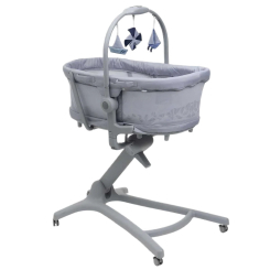 Манежи - Кроватка-стульчик Chicco Baby Hug Pro серая 5 в 1 (87076.40) (8058664173259) Манежи - Кроватка-стульчик Chicco Baby Hug Pro серая 5 в 1 (87076.40) (8058664173259)