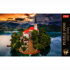 Пазлы - Пазл Trefl Premium Plus Бледское озеро Словения 1000 элементов (10797)