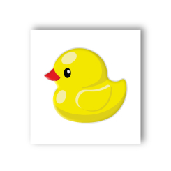 Набори для творчості - 3D стікер Tattooshka Качечка (SX-92)