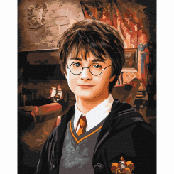 Товары для рисования - Картина по номерам Идейка Harry Potter Гостиная Гриффиндора 40 х 50 (KHO8708)