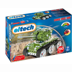 Конструкторы с уникальными деталями - Конструктор Eitech Танк 1 280 деталей (С210) Конструкторы с уникальными деталями - Конструктор Eitech Танк 1 280 деталей (С210)