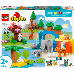 Конструкторы LEGO - Конструктор LEGO DUPLO Семейства диких животных 3-в-1 (10446) Конструкторы LEGO - Конструктор LEGO DUPLO Семейства диких животных 3-в-1 (10446)