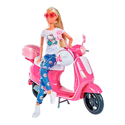 Ляльки - Лялька Steffi & Evi Love Hello Kitty Прогулянка на скутері з аксесуарами (9283024)