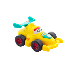 Машинки для малюків - Іграшка Baby Team Транспорт машинка жовта (8620-2)