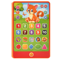 Навчальні іграшки - Дитячий інтерактивний планшет Limo Toy укр. мовою Помаранчевий (SK 0016(ORANGE))