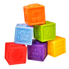 Розвивальні іграшки - Розвиваючий набір DGT-baby Кубики (CUB06)