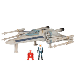 Транспорт и спецтехника - Игровой набор Star Wars Medium Vehicle X-Wing Blue 1 Antoc Merric R2-R9 (SWJ0025)