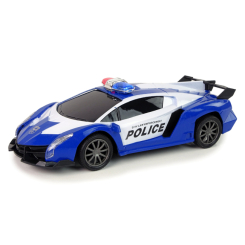 Радіокеровані моделі - Автомодель Shantou Jinxing Поліцейська на радіокеруванні синя (SH091-27B/1)