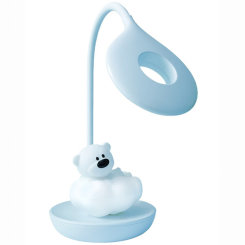 Меблі для геймерів - Настільна LED лампа Kite Cloudy Bear блакитний (K24-493-2-3) Меблі для геймерів - Настільна LED лампа Kite Cloudy Bear блакитний (K24-493-2-3)