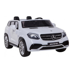 Електромобілі - Дитячий електромобіль Harley bella Mercedes-Benz GLS 63 AMG білий (HL228W)