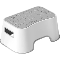 Товари для догляду - ​Підставка дитяча сходинки Babyhood Космос сірі (BH-520)