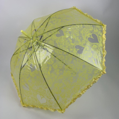 Зонты и дождевики - Детский зонтик-трость SL Желтый (18102-4)