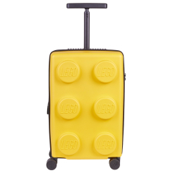 Дитячі валізи - Валіза LEGO Lifestyle Brick 2x3 Expandable Trolley розширювана жовта (20290-0024)
