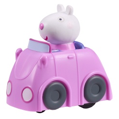 Фігурки персонажів - ​Ігровий набір Peppa Pig Маленька машинка Cьюзі рожева (124602)