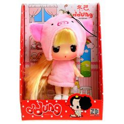 Куклы - Кукла-брелок Seol Ddung в костюме свинки (FDE0903p)