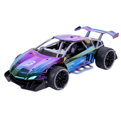 Радиоуправляемые модели - Машинка Країна Іграшок на радиоуправлении фиолетово-красочная (3028/2)