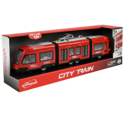 Залізниці та потяги - Іграшковий поїзд Країна Іграшок Червоний (WY930AB/2)