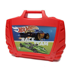 Паркинги и гаражи - Гаражный кейс для машинок Hot Wheels красный (HWCC16/2)