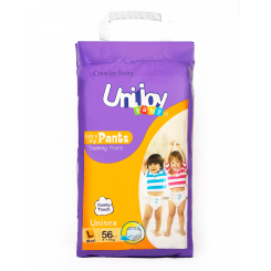 Товари для догляду - Підгузки-трусики Unijoy Soft L 9-14 кг 56 шт (6967252809062)