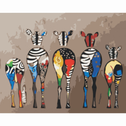 Товари для малювання - Картина за номерами Art Craft Життя як веселка 40х50 см (11602-AC)