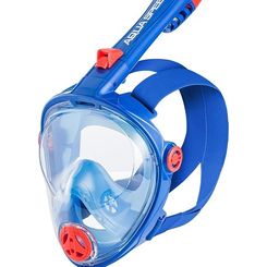 Для пляжу і плавання - Повнолицева маска Aqua Speed SPECTRA 2.0 синій Дет S (5908217670793)