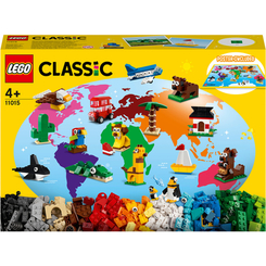 Конструктори LEGO - Конструктор LEGO Classic Навколо світу (11015)